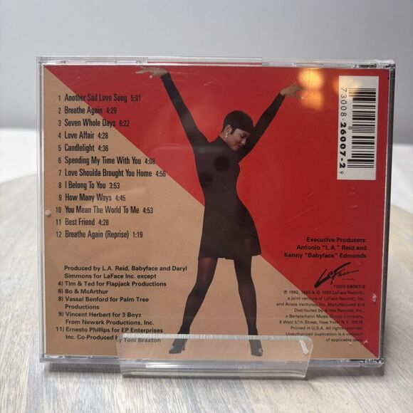 Toni Braxton by Toni Braxton (CD) - Picture 2 of 4